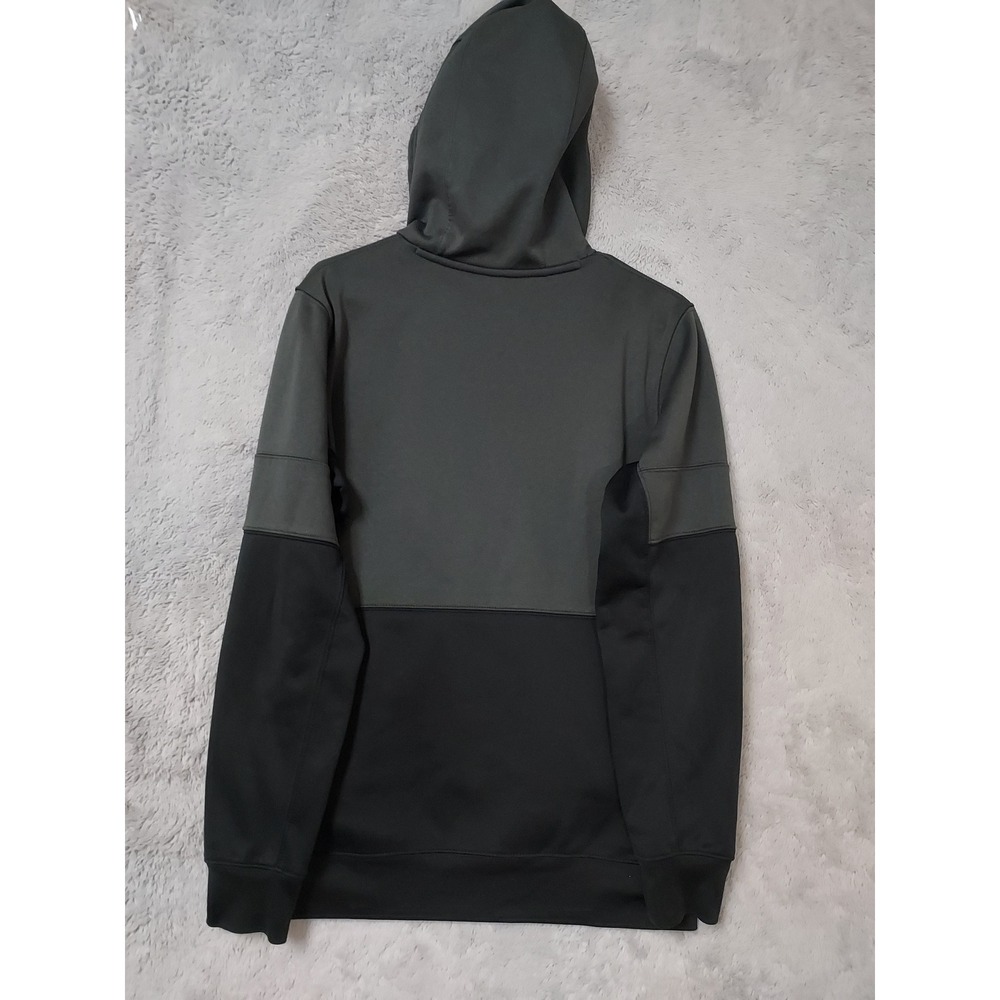 Oregon Ducks Hoodie Mens Small Nike NCAA On Field Dri Fit Fleece Black Gray S - Picture 6 of 10